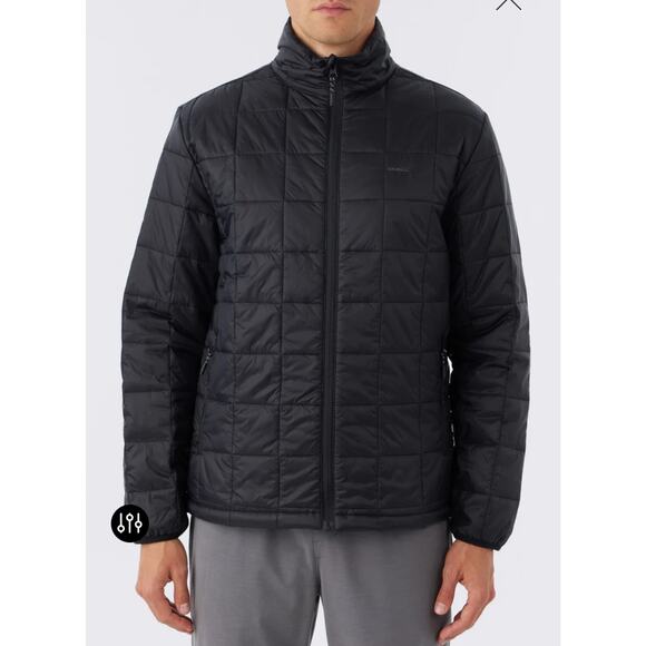 O’Neill Trvlr Away Packable Jacket Black Mens Medium - Picture 1 of 12